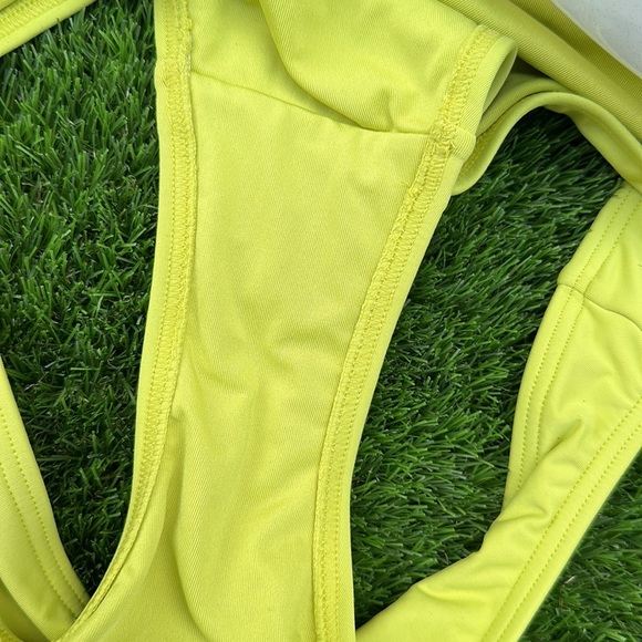 Vince Camuto Green Asymmetrical Bikini Size S - Picture 13 of 13